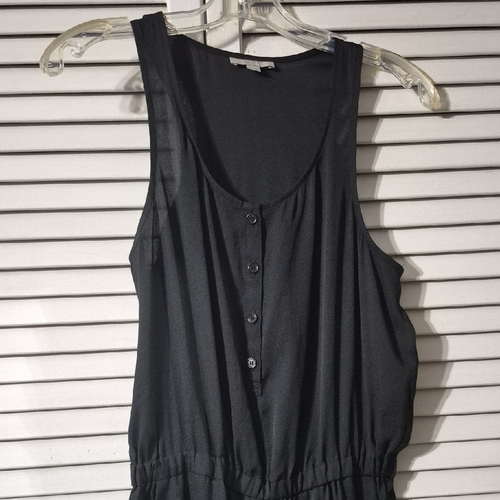 Black Sleeveless Jumpsuit